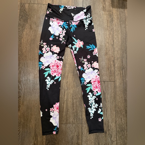 Sylvia P Floral Leggings - Picture 1 of 2